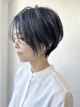 ザヘアメイクシェア(THE -HAIR MAKE SHARE-) 大人可愛い20代30代40代☆ナチュラル黒髪小顔ショート
