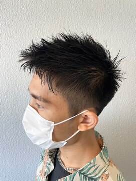 ランド 千葉(land) アップバング/ツーブロックマッシュ[髪質改善/白髪染め/千葉]