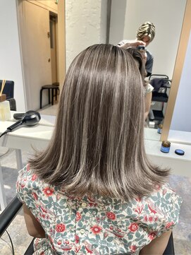 ブレンド 渋谷(BLend) 【BLend渋谷】髪質改善　艶髪　ハイライトカラー