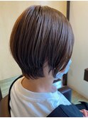 大人ショートボブ