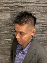 ヒロギンザ 恵比寿店(HIRO GINZA)&nbsp;ツーブロックビジネスショートフェードスパイラルツイストパーマ