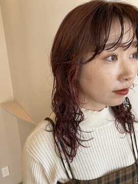 クム(QUMU) ピンクブラウン×ピンクインナー☆