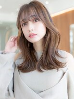 イオ 本厚木(io) 韓国レイヤーくびれシースルーバング美髪質改善ハイライト卵型