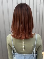 ピエドプールポッシュ(PiED DE POULE POCHE)&nbsp;オレンジ♪