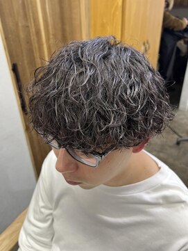 エルオム(EL.HOMME) 【TAKASHI】波巻きパーマ