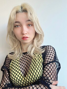 ホォレ 豊中店(fore) オリーブベージュショートミニボブグレージュブリーチレイヤー