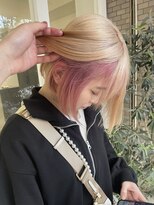 クラン バイ ナチュラル(clan by Natural)&nbsp;ミルクティーベージュ/ホワイトピンク/インナーカラー