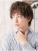 女子ウケバッチリ！マットブラウンカジュアルヘアb新所沢