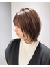 斉藤【premium】髪質改善フルトリートメント+ケアカラー+カット