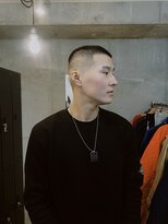 グッドプレイスアンドシング(Good Place&thing)&nbsp;メンズ刈り上げボウズフェードスキンフェードバーバーバズカット