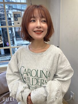 ジジ 代々木(Gigi) 代々木/ブリーチなし/ショートボブ/酸性ストレート/新宿/韓国