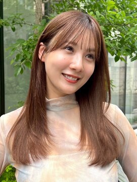 コンフィー(comfy) ロングサイドレイヤーベージュブラウン