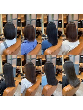 ナチュラル 古川店(Natural) 古川 大崎市 縮毛矯正 髪質改善 トリートメント 艶髪カラー