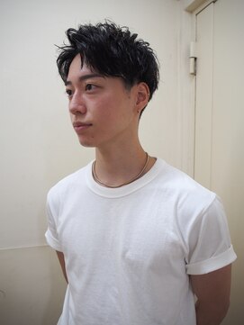 ネアー 新潟(NEER) メンズカット/ナチュラル/ニュアンス/レイヤー/透明感/モテ