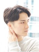 Haleブルーブラックフェザーパーマサーフカールニュアンスパーマ