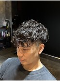 【スペインカール】MEN'S HAIR/フェザーパーマ/サーフカール