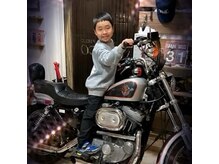 ロコの雰囲気（家族とバイクを愛してます。休日は子供達に遊んでもらっています）