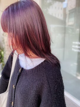 ヘアメイク エマ 中央駅西口店(EMMA) カットカラー髪質改善／白髪改善／白髪ぼかし／脱白髪ぞめ