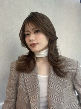 ザザ シンジュク(ZA/ZA shinjuku) 大人可愛いくびれミディ×やわらかブラウン