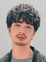 テン 心斎橋(tenn.)&nbsp;難波シャドウパーマツイストスパイラルパーマツーブロックウルフ