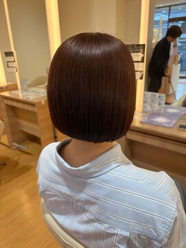 ニューヨークニューヨークマザーズ(NYNY Mothers) ボルドーカラー/ミニボブ