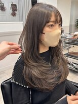 グラフ 蔵前(GRAFF)&nbsp;レイヤーカット/ラベンダーベージュ【GRAFF蔵前】