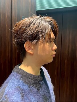 クィーンズガーデンバイケーツーギンザ(QUEEN’S GARDEN by K two GINZA) メンズパーマ/毛流れ/フェザー/ニュアンスパーマ