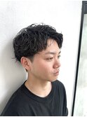 シャドウパーマ/ツーブロック/アップバング/高知市