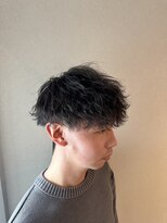 ニコ ヘアリラクゼーション(Nico hair relaxation)&nbsp;メンズカジュアル20代30代ツイストスパイラルパーマツーブロック