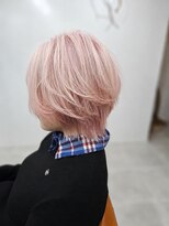シーバイトリコ 市川(SEA by tricot) ホワイトピンク/ショートレイヤー