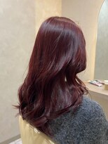 アンククロス 表参道(ANKH CROSS)&nbsp;Bordeaux red /layer cut