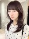ローレン(LOREN)の写真/LORENで作る顔周りレイヤー［レイヤーカット/ボブ/韓国/縮毛矯正/インナーカラー/酸性ストレート]