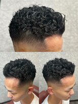 髪処田島屋&nbsp;オールバックフェード