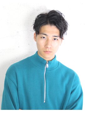 アルブル ヘアデザイン(arbre hair design) 松田翔太風大人ニュアンスウェーブ