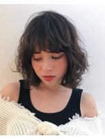 グッデイ ヘアー(GOOD DAY HAIR)&nbsp;マニッシュ　ネイビーカラー　美髪　フレンチボブ　ショート