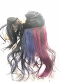 ピンク&ブルー