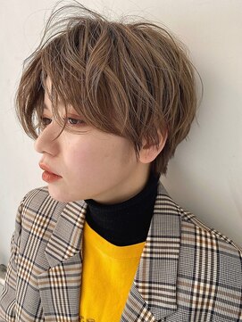 ソイ コンク 下北沢(soi conc) 雰囲気のある大人ショート　パーマスタイル