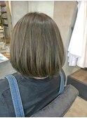 グレーカラー×ボブ《春日井 Regalo レガロ》