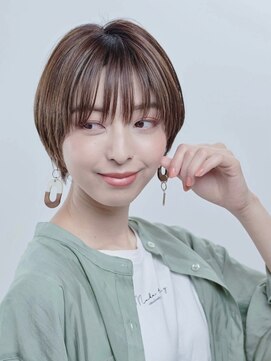 ユニックス Mark Is みなとみらい店(UNIX) 【UNIXみなとみらい】ほめられ大人ショート#小顔#バレイヤージュ