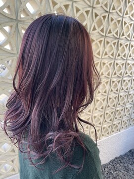 ワクヘアー(WaKu hair) ラベンダーカラーグラデーション