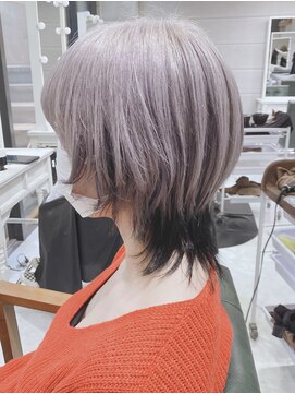 デイズ(days) ツートンカラー　ショートウルフボブ小顔カットミニウルフ