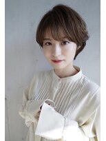 グランアージュ 錦糸町(grandage)&nbsp;大人可愛いマッシュナチュラル暗髪小顔丸みショートボブ錦糸町