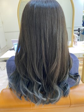 アプリバイリアン 浦和2号店(appri by Rien) グラデーション！アプリ  秋山