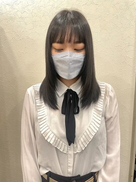 アール 北千住店(ar) 20代30代40代　大人かわいい暗髪　レイヤーカット