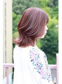 #ピンク #ハイライト #くびれ #ピンクパープル #ベリー #外はね