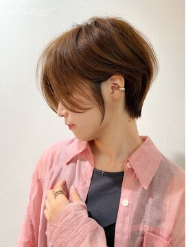 ロンドエニカ 大宮(Lond enika) lond惇平　大人ガーリーショートグレージュカラープリカール