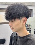 八王子/八王子駅/ツイストスパイラルパーマ/メンズパーマ/眉毛