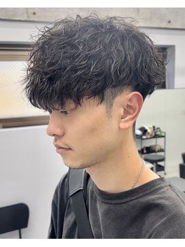 リベル(LIBER) 八王子/八王子駅/ツイストスパイラルパーマ/メンズパーマ/眉毛