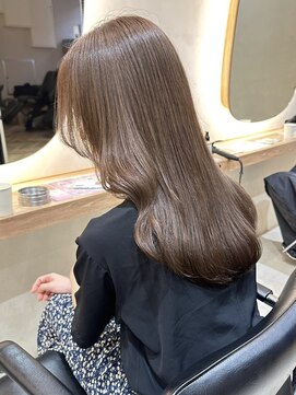 ヒビヲ(HIBIO) シークレットハイライトカラーミルクティーベージュケアブリーチ