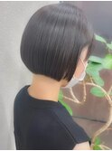 ナチュラルボブ*ダークグレージュ*サイエンスアクア*髪質改善